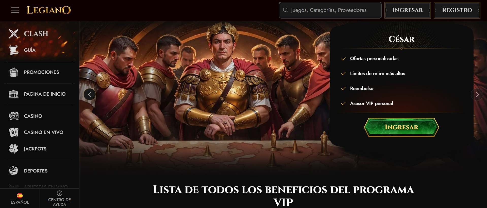 Legiano club VIP
