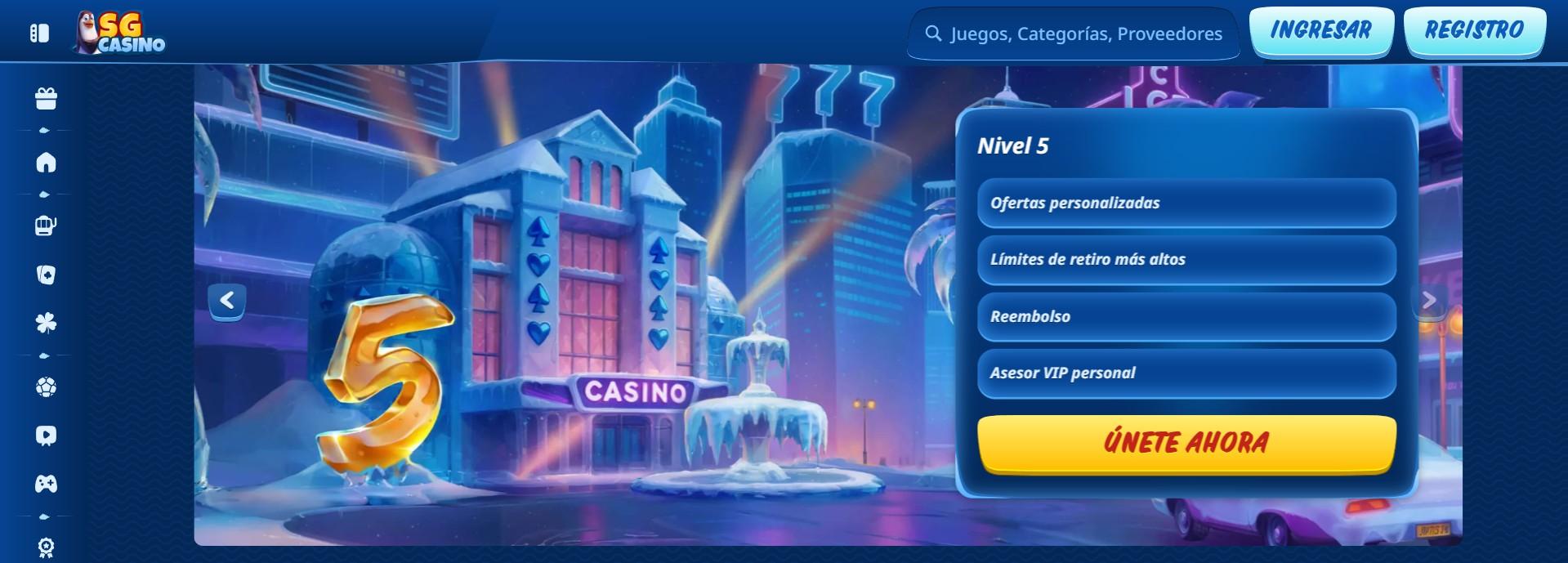 Programa VIP de SG Casino