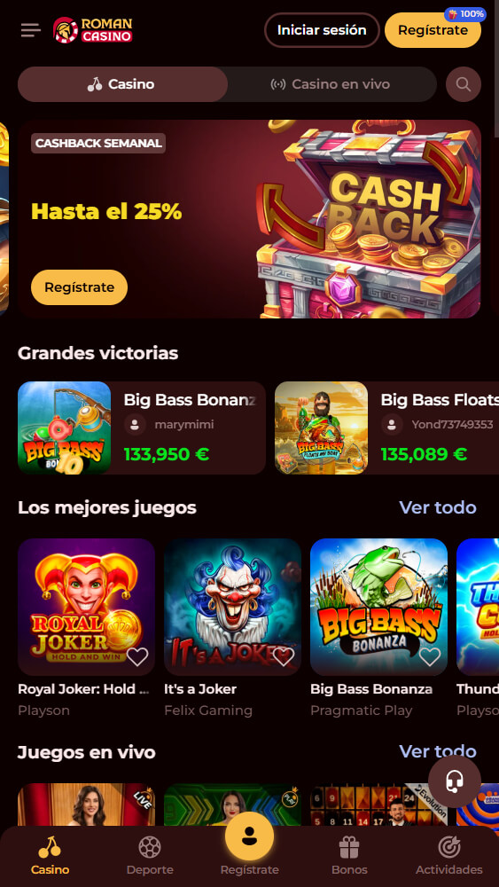 Romancasino Casino España