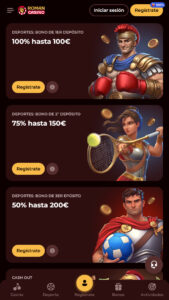 Promociones disponibles en RomanCasino España