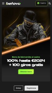 Bonos y promociones de Betovo Casino
