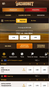 Dazardbet apuestas deportivas