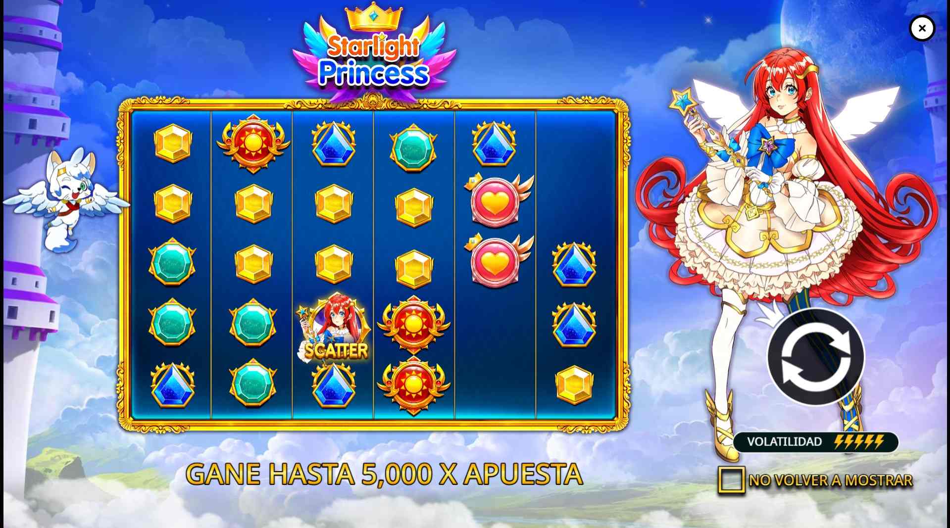 Starlight Princess de Pragmatic Play
