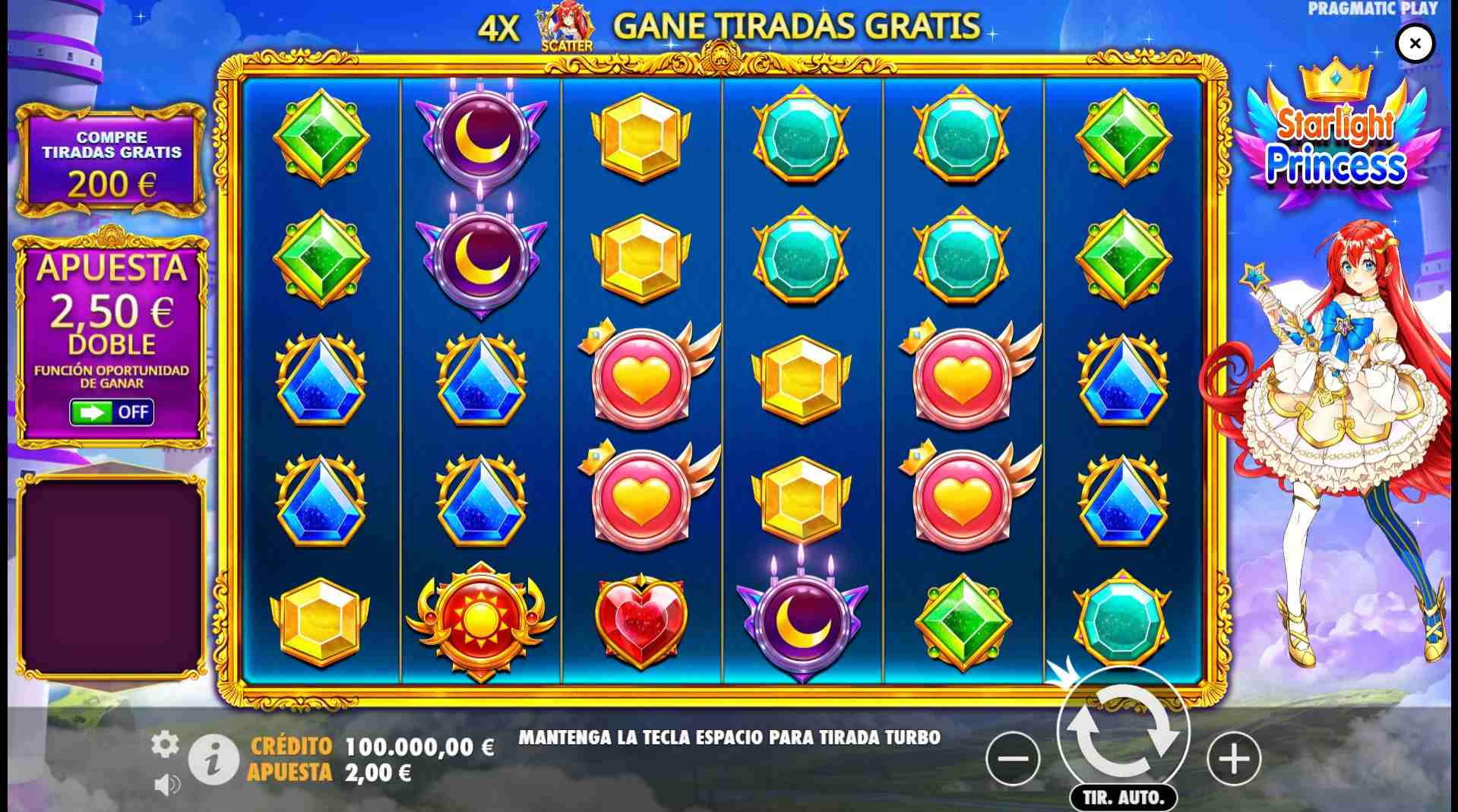 Reseña de Starlight Princess