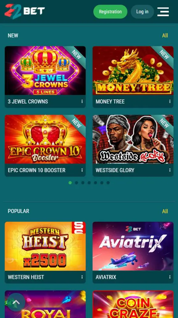 22Bet Casino