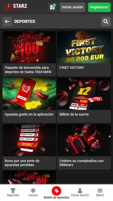 888Starz bonos de apuestas gratis