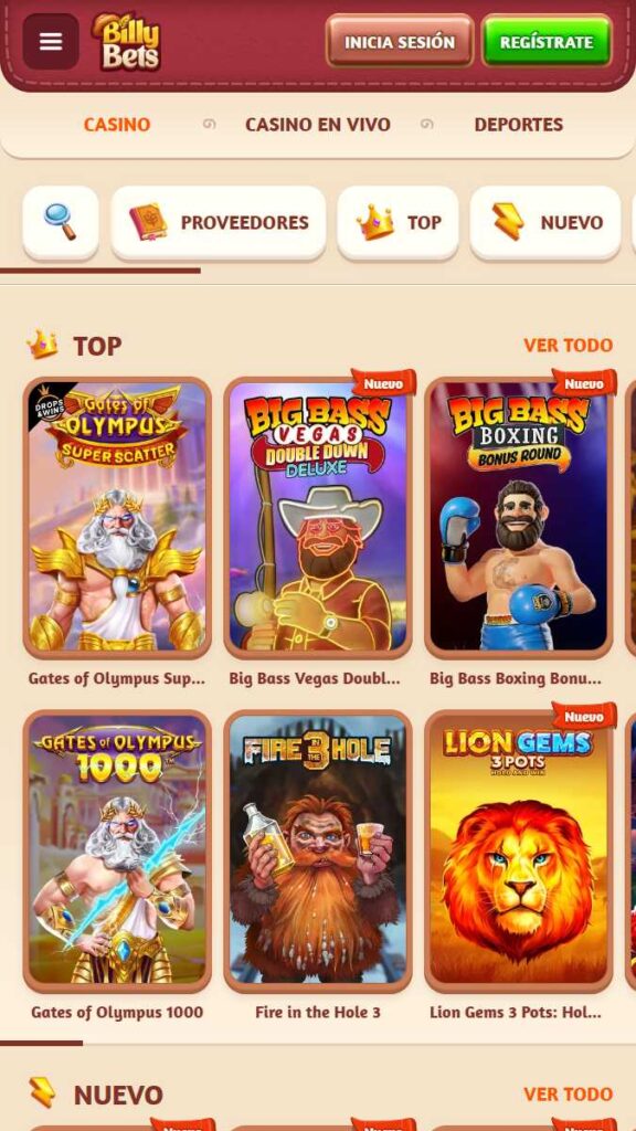 Billybets casino