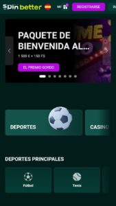 Spinbetter Mobile Main No Deposit
