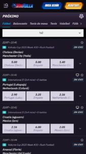 Apuestas de Fútbol Winrolla