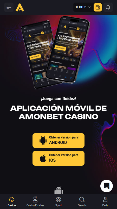 Amonbet App y versión móvil 