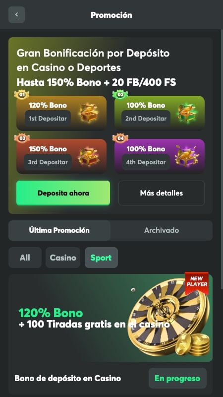 Bono de Bienvenida de BC.Game