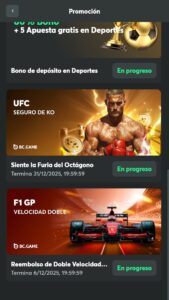 BC.Game bono de reembolso