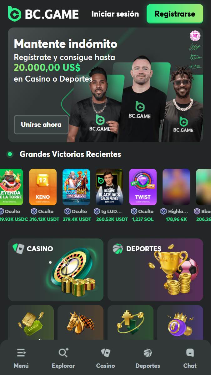 Bcgame Mobile Sin Deposito