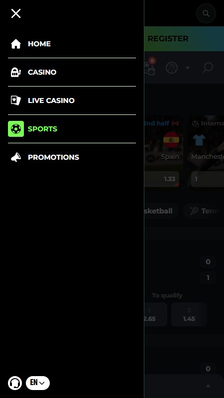 froggybet menu