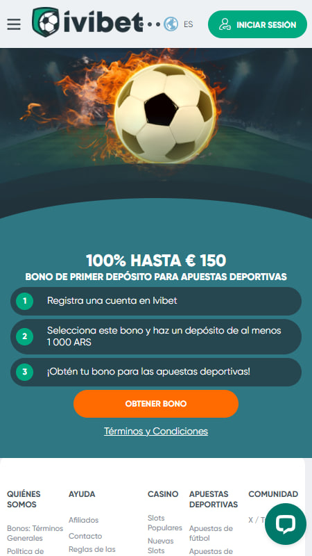 Ivibet bono de bienvenida en Argentina