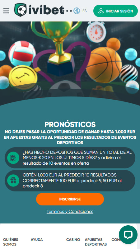 Ivibet bonos sin depósito