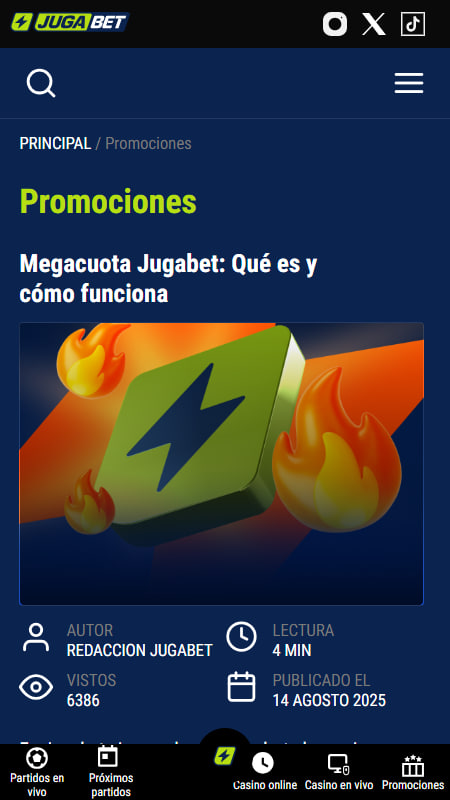 Jugabet bonos sin depósito