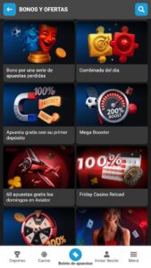 Promociones sin depósito en Megapari