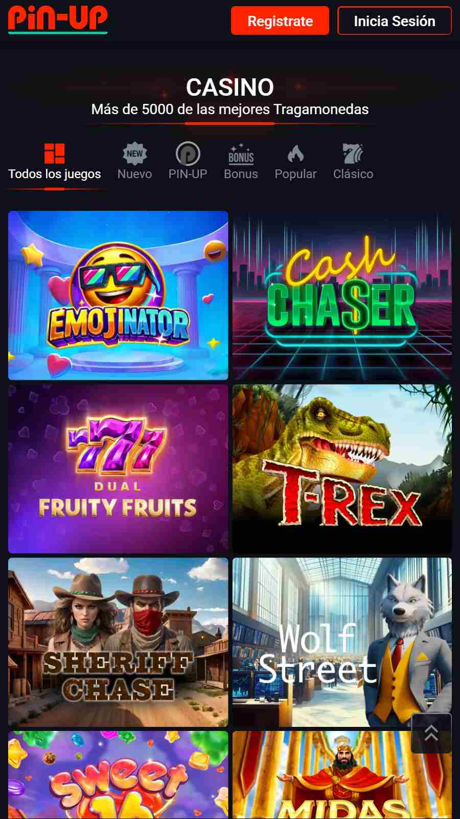 Pin Up Mobile No Deposit Casino