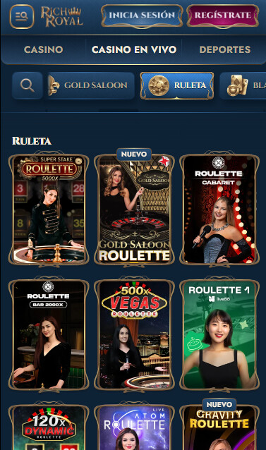 rich royal ruleta mob
