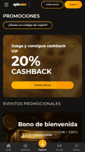 Spinstar Mobile Bonuses