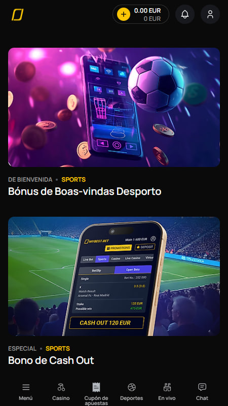 Bonos y promociones en MyBest Casa de Apuestas 