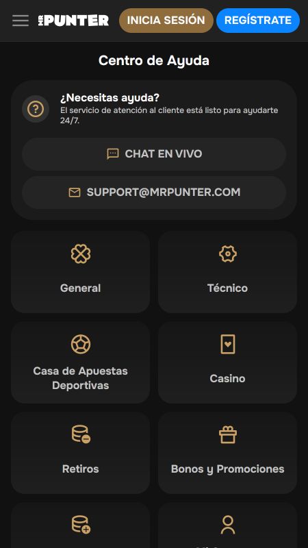 Centro de ayuda de MrPunter