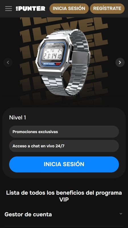 Sección VIP de MrPunter