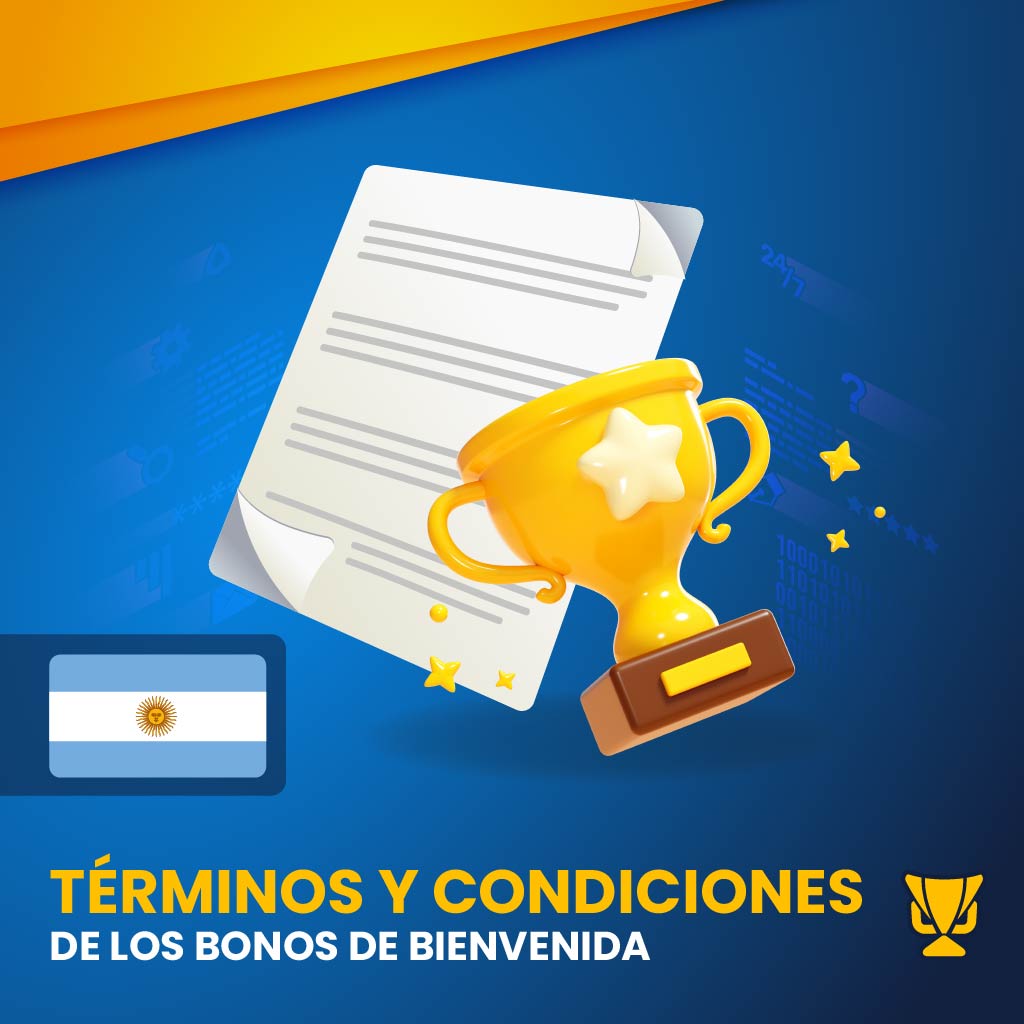 Bonos de bienvenida términos y condiciones en Argentina