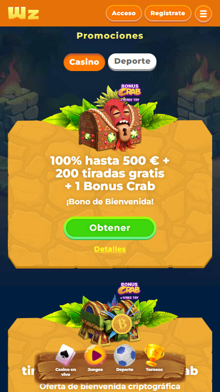 Wazamba casino bonuses