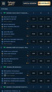 Apuestas en directo de eSports en Wonderluck