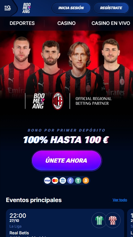 Boomerang - Apuestas de Copa del Rey