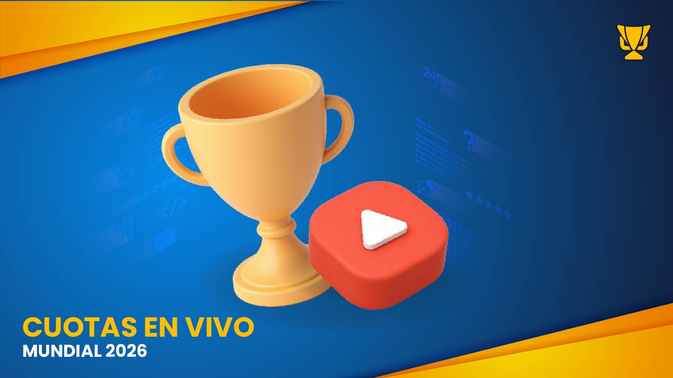 Las mejores cuotas en vivo para el Mundial 2026