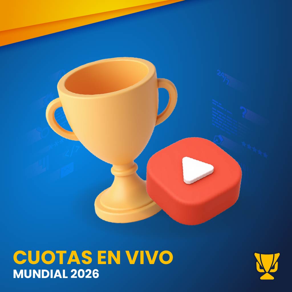 Las mejores cuotas en vivo para el Mundial 2026