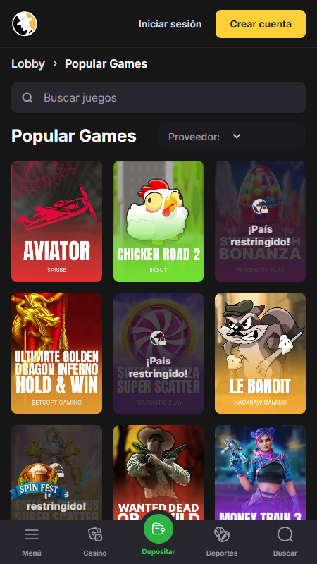 FortuneJack casino games