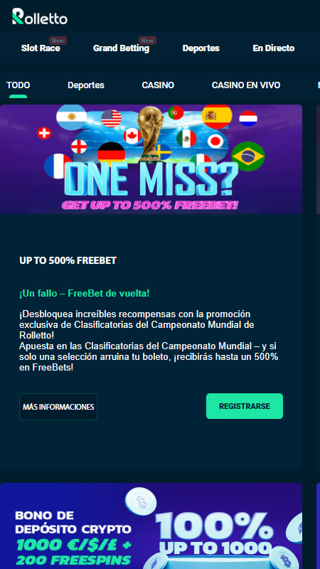 Rolletto bono para el Mundial 2026