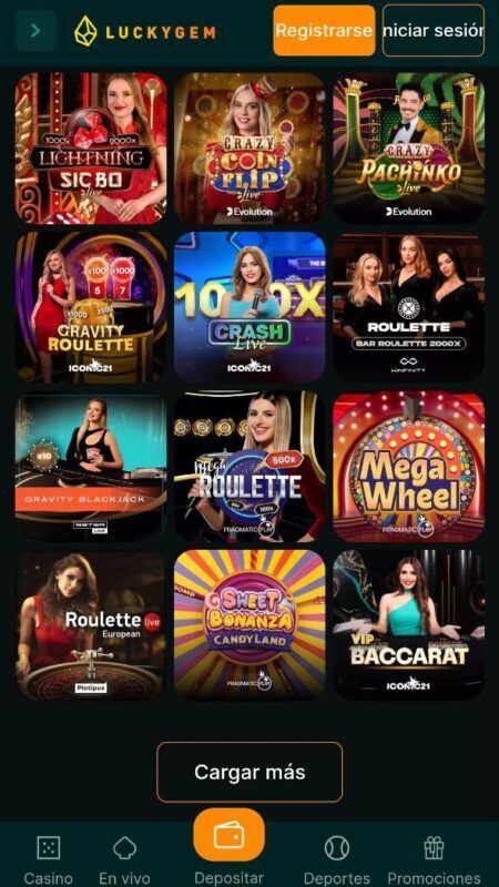 Luckygem Casino en Vivo
