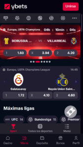 ybets deportes