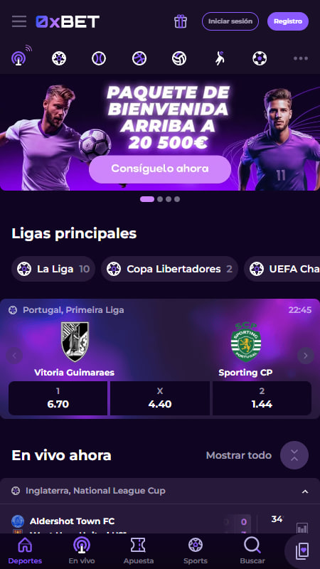 0xBet casa de apuestas Liga MX