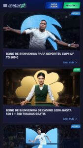 Ofertas de Casino y Apuestas Deportivas en Sportaza