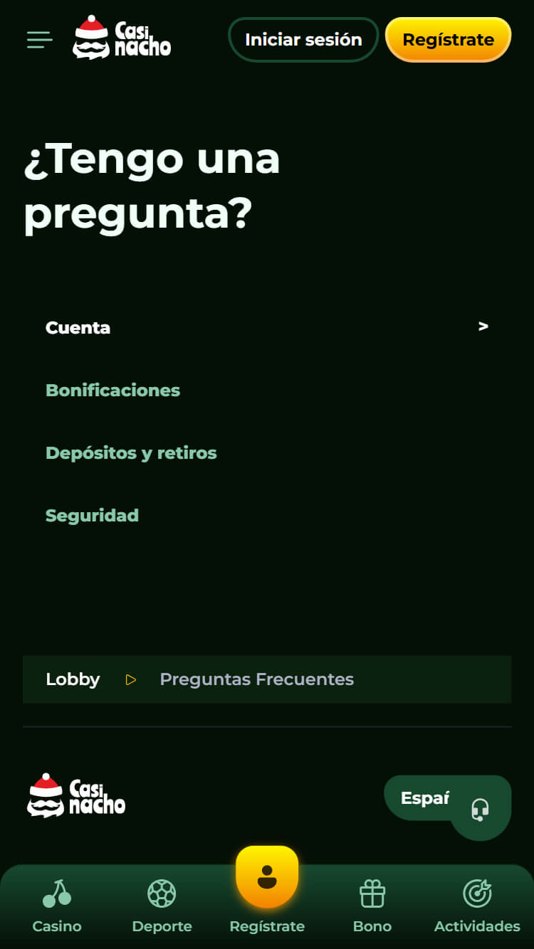 Casinacho centro de ayuda