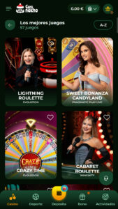 Casinacho juegos de casino en vivo