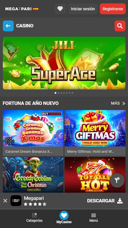 Apostar sin registrarse en Megapari En España