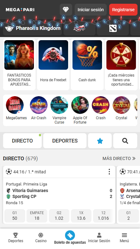 Megapari - Casino con Paypal en España