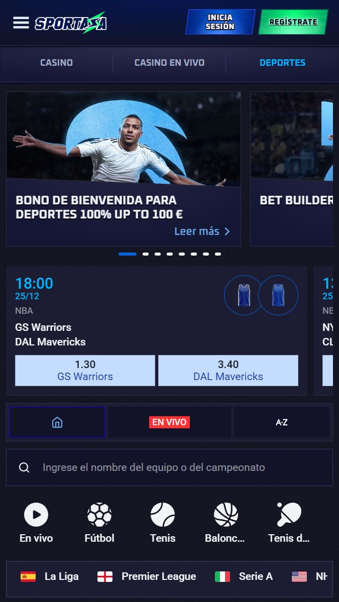 Sportaza Casa de apuestas deportivas