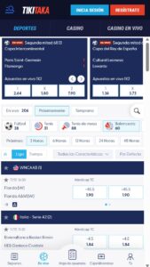 Tikitaka casa de apuesta deportiva en España