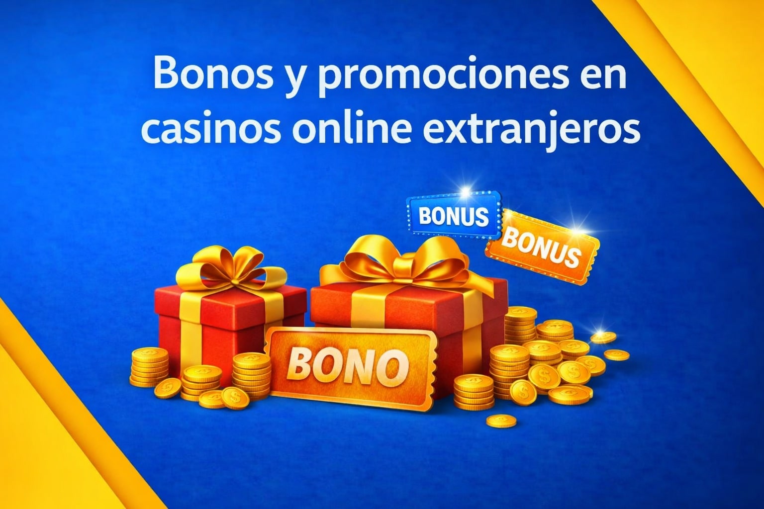 Bonos y promociones en casinos online extranjeros