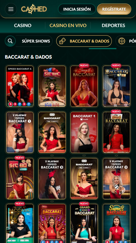 Cashed casino Bacará