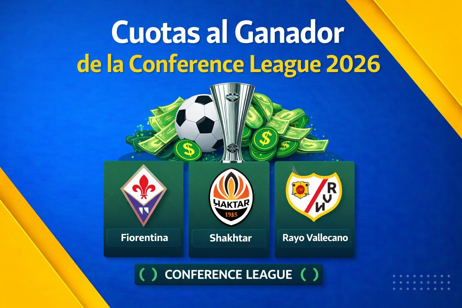 Comparativa de cuotas ganador Conference League 2026