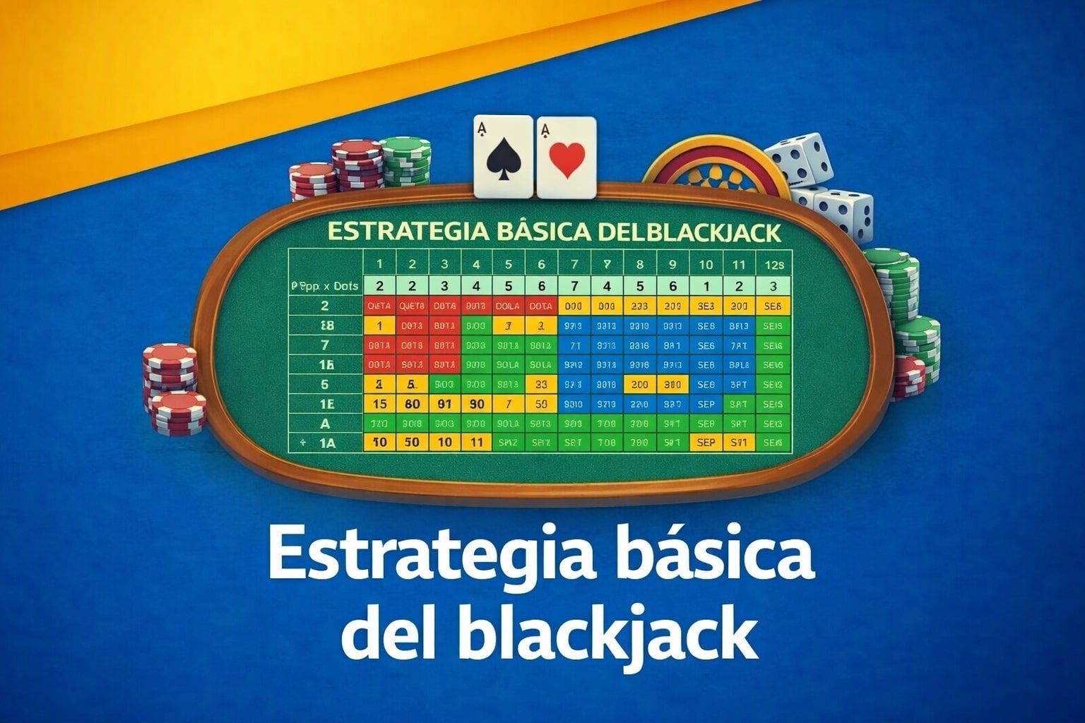 Estrategia básica del blackjack